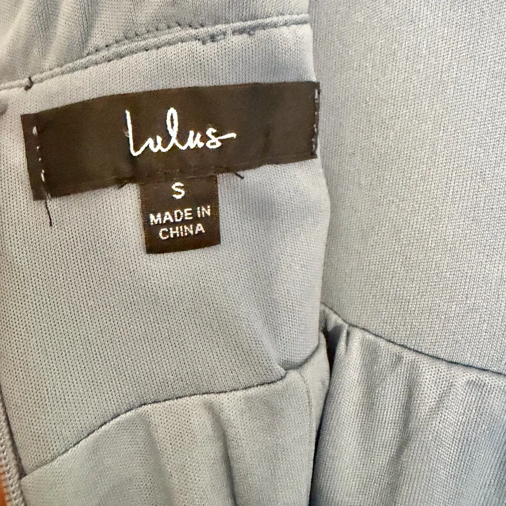 Lulu's Deep Blue Sleeveless Jumpsuit - Picture 7 of 8